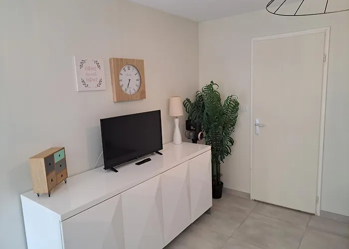 Le Colisee, Superbe Rez De Jardin Renove Avec Parking, Clim Et Wifi Apartment