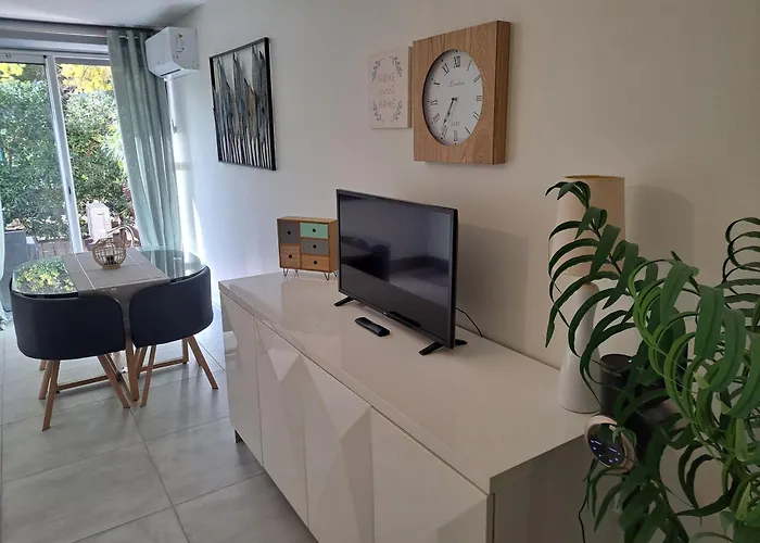 Le Colisee, Superbe Rez De Jardin Renove Avec Parking, Clim Et Wifi Apartment *