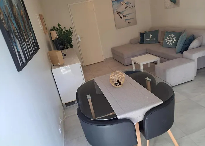 Le Colisee, Superbe Rez De Jardin Renove Avec Parking, Clim Et Wifi Apartment